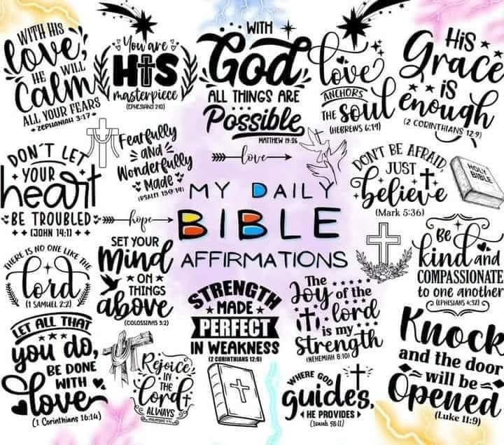 Daily Bible Affirmations