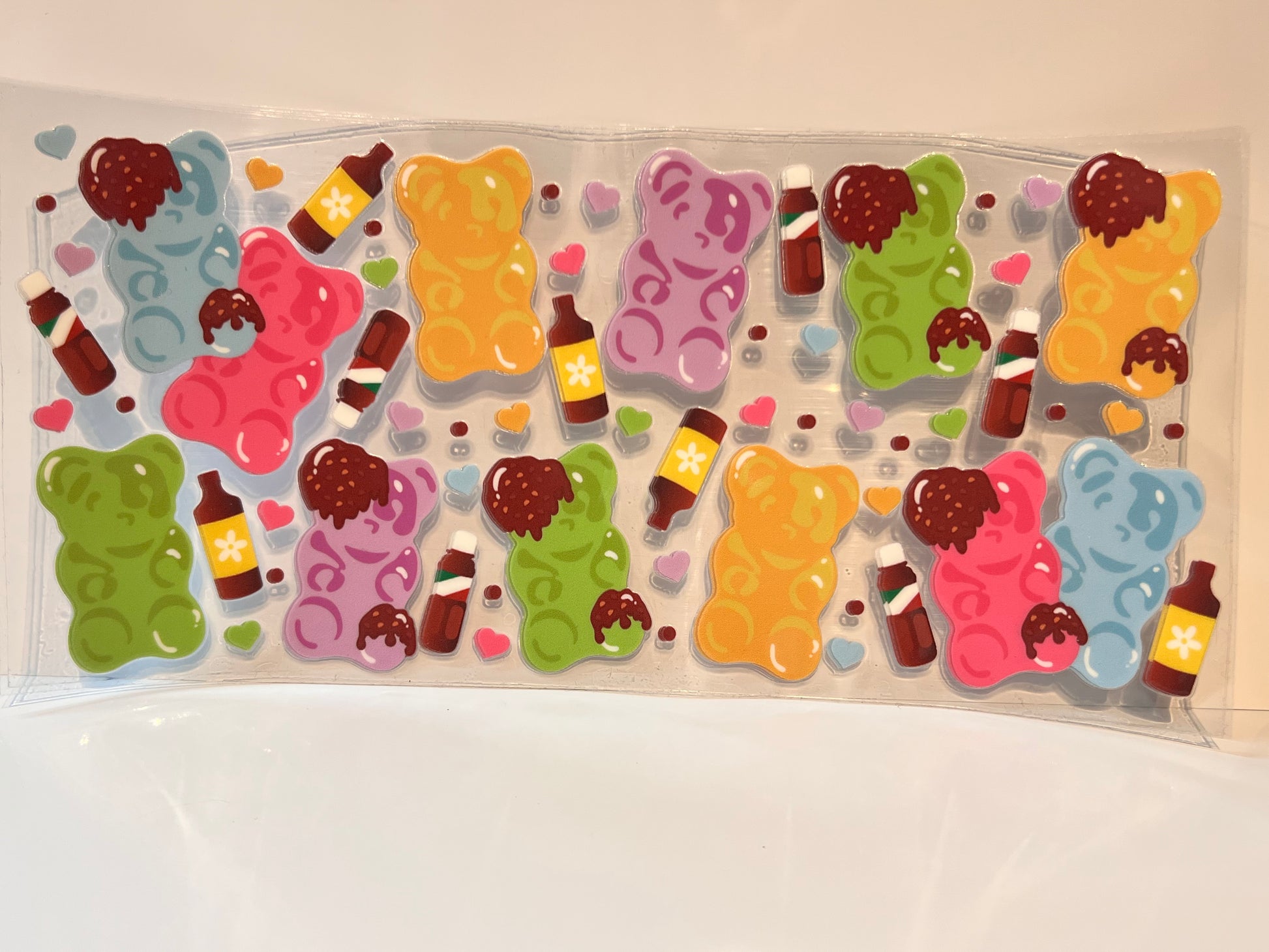 Gummy Bears with candy