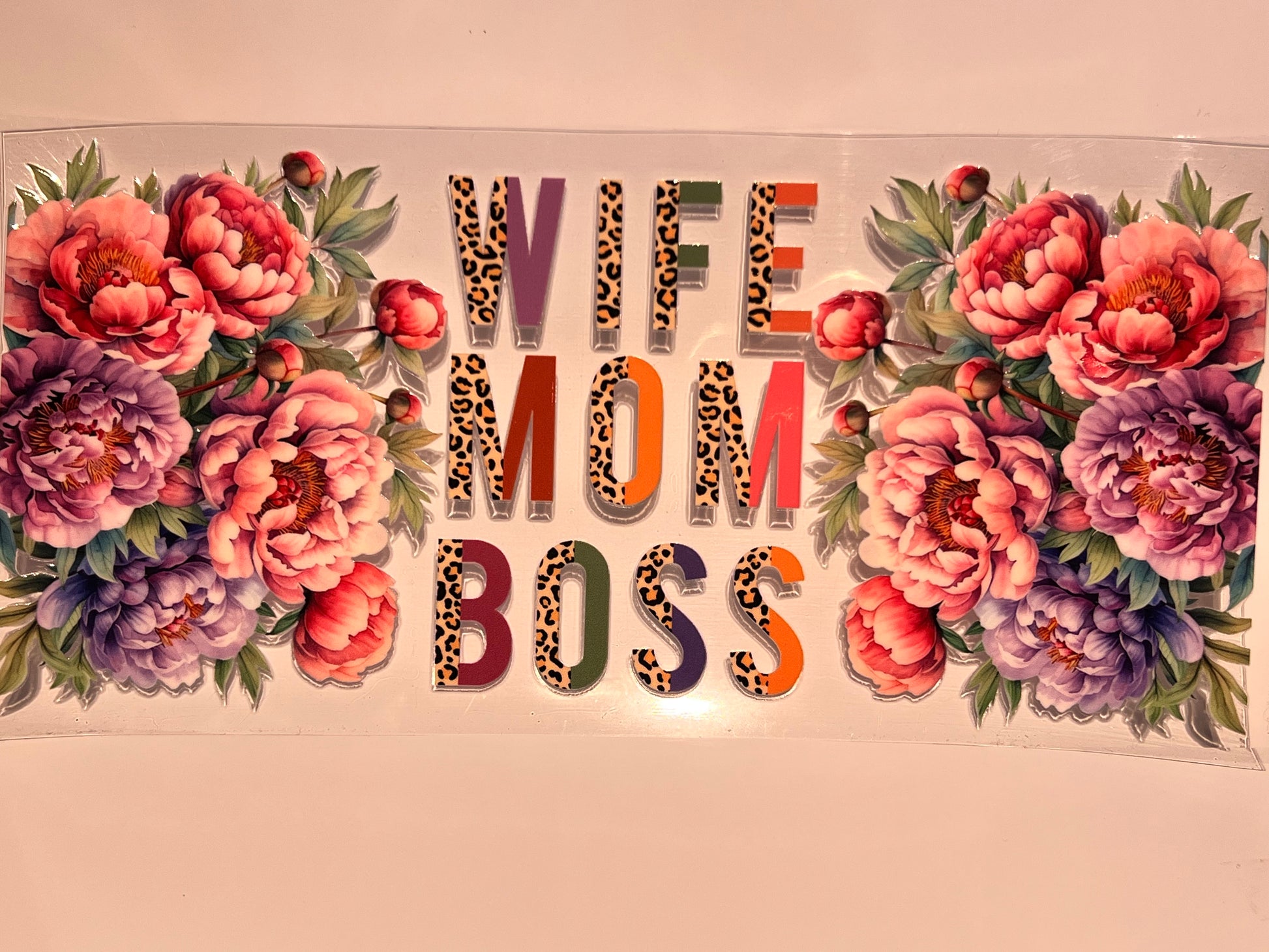 Wife Boss Mom - Floral