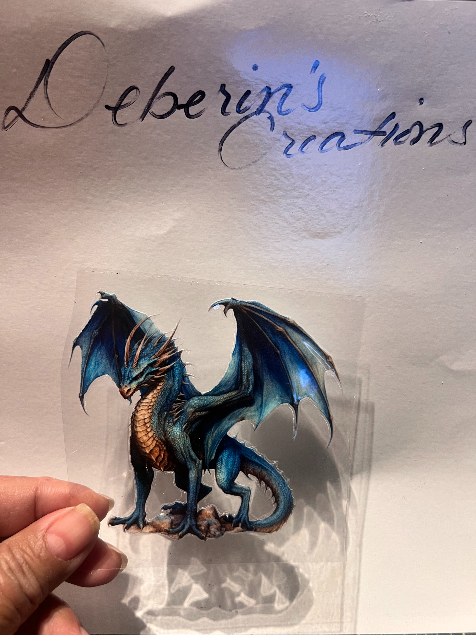 Green Dragon Standing