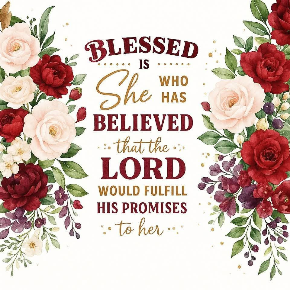 Blessed is she