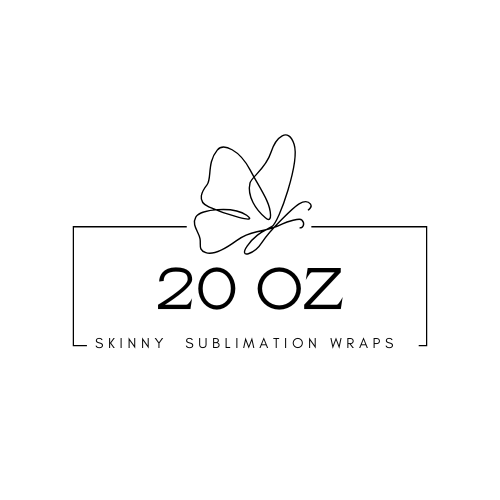 20oz Skinny Sublimation wraps