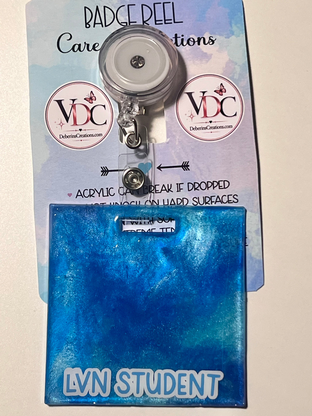 Badge Plate & plain reel