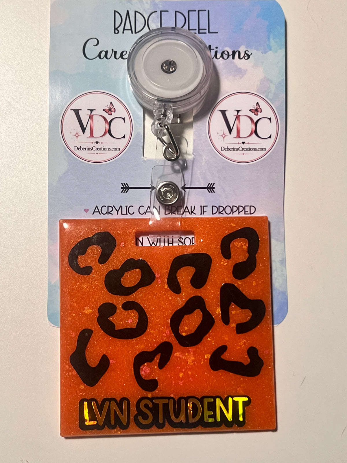 Badge Plate & plain reel