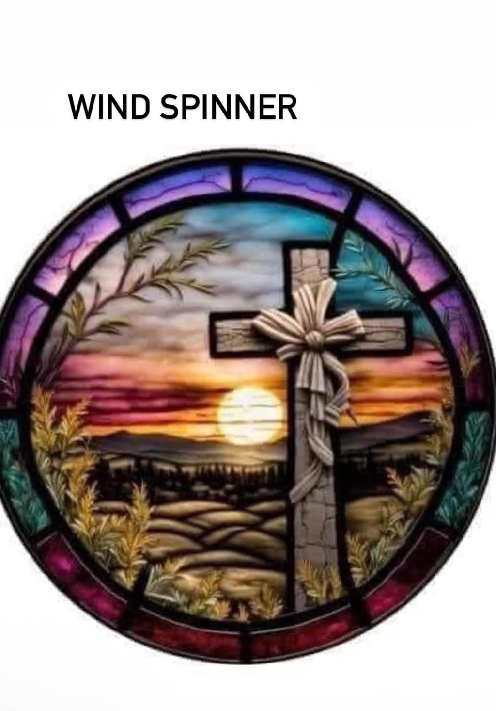 Double Sided Wind Spinner