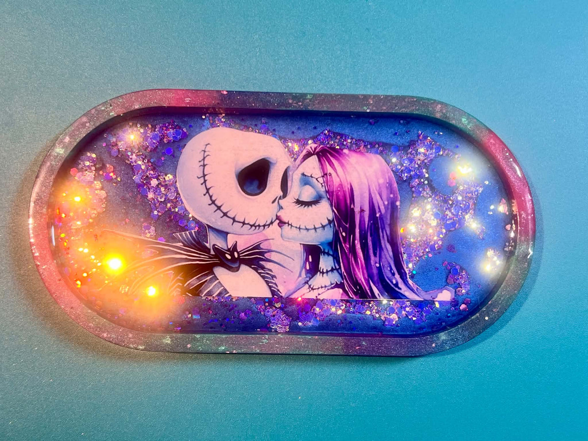Jack & Sally Trinket Tray