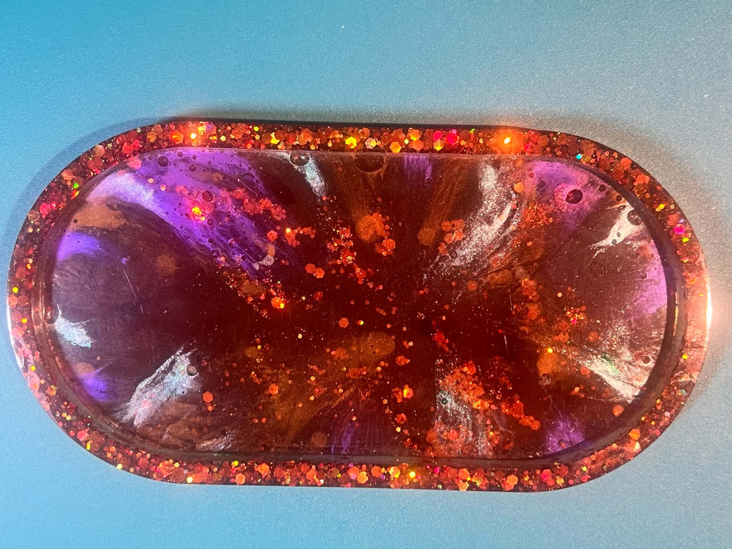 Decorative Jewelry Tray Epoxy
