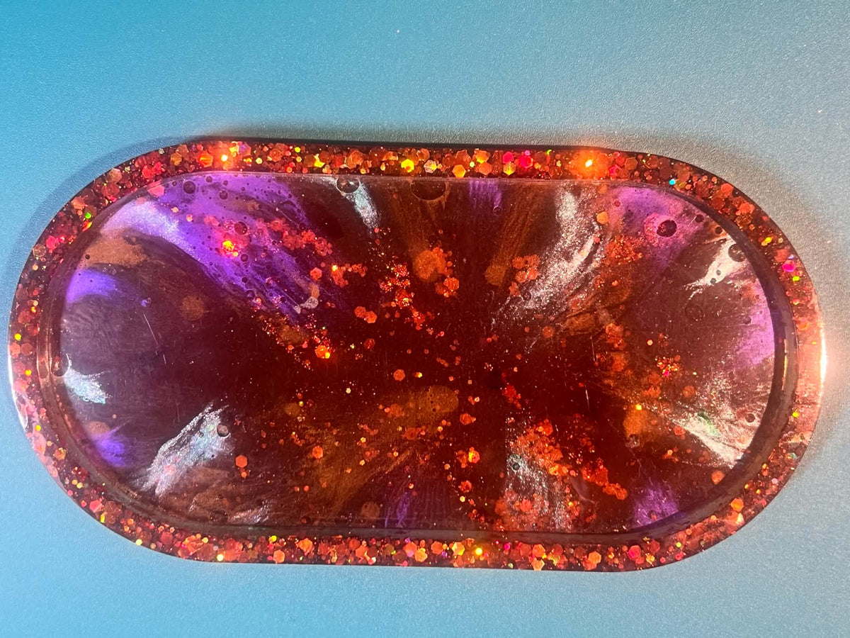 Decorative Jewelry Tray Epoxy