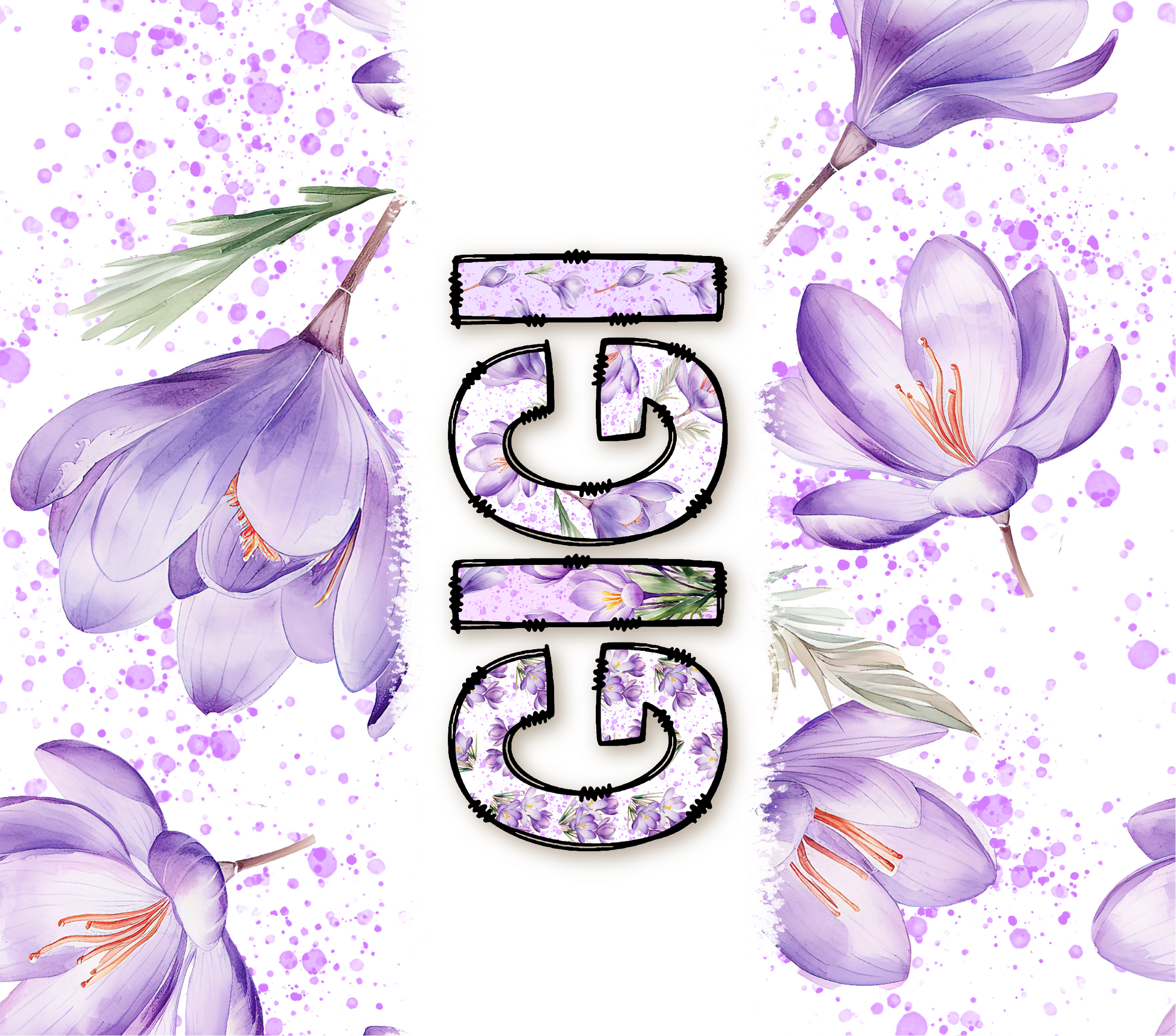 Gigi - Lavender floral