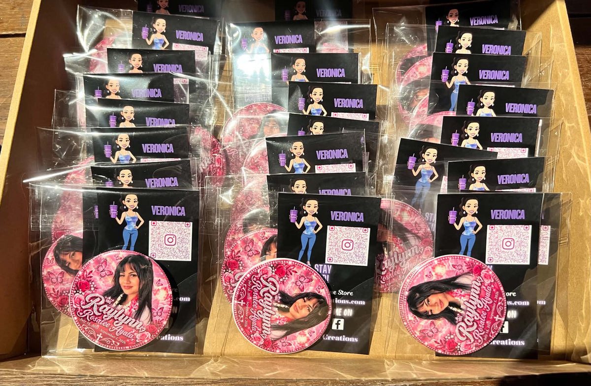 Memorial Buttons Minimum of 50