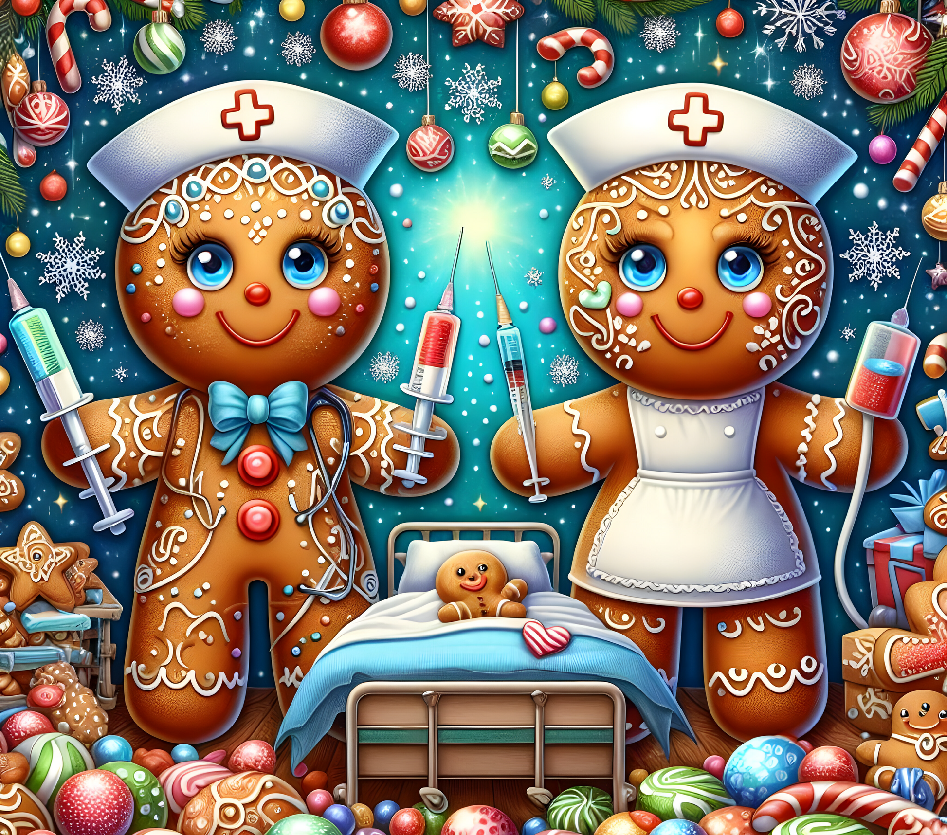 Christmas - Gingerbread nurse