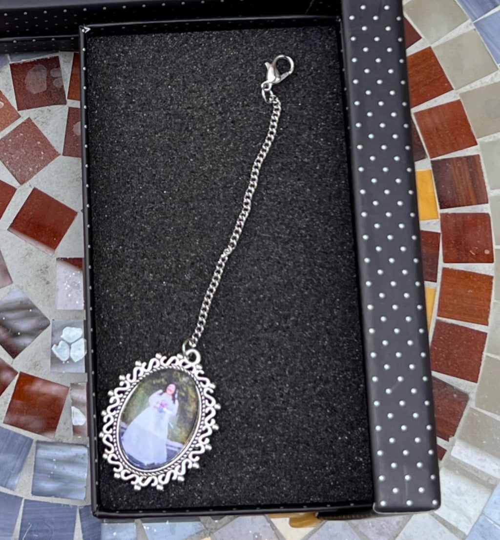 Graduation Photo Charm Tassel