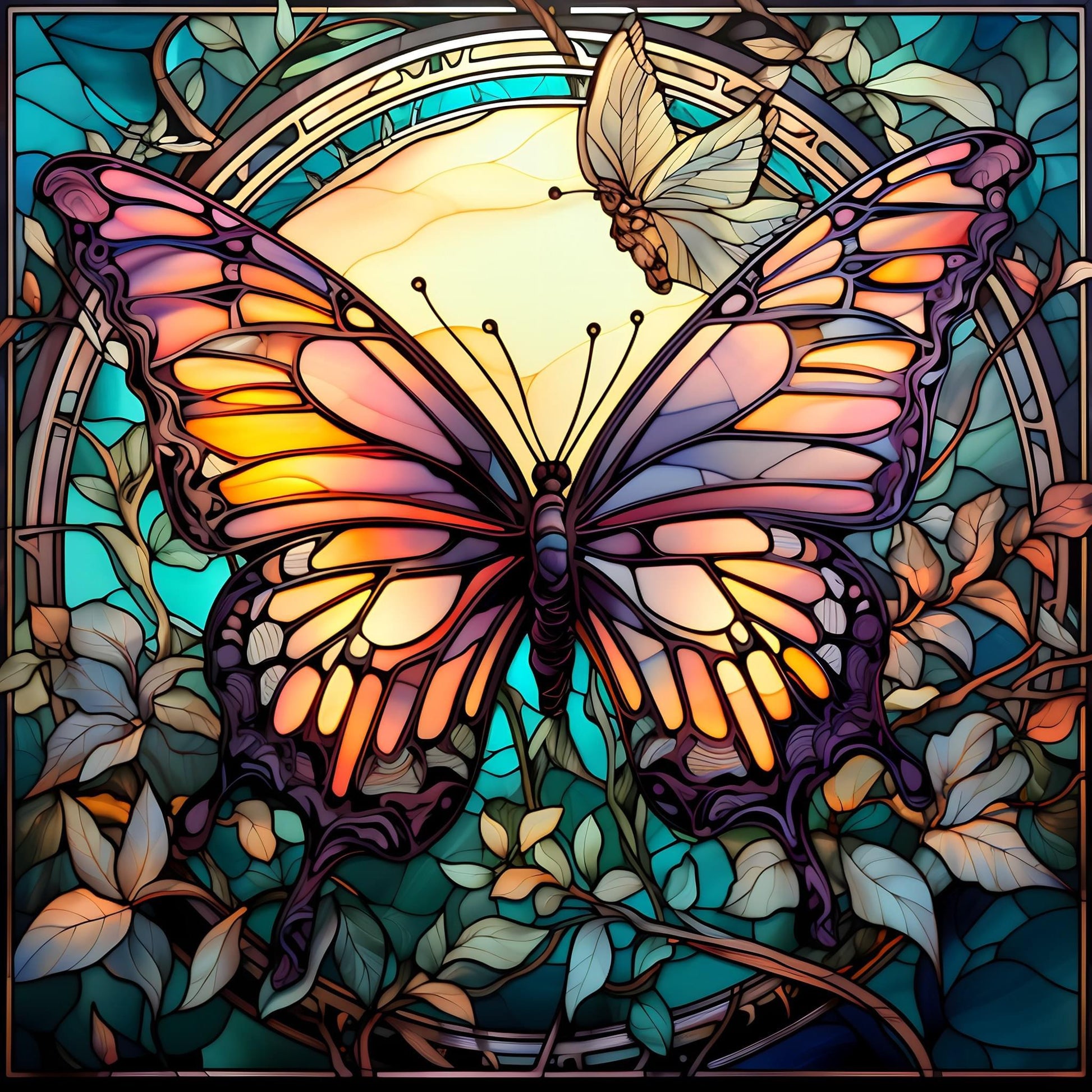 Glass Stain -  Butterfly