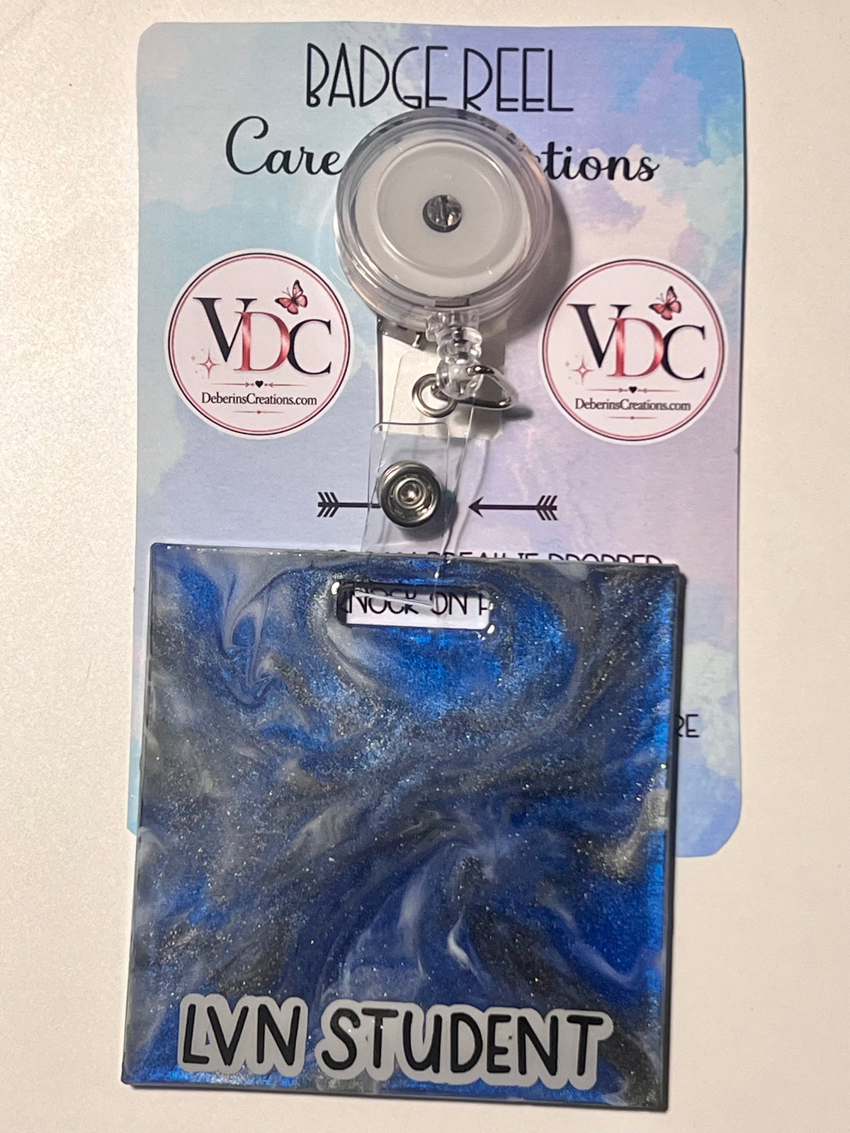 Badge Plate & plain reel