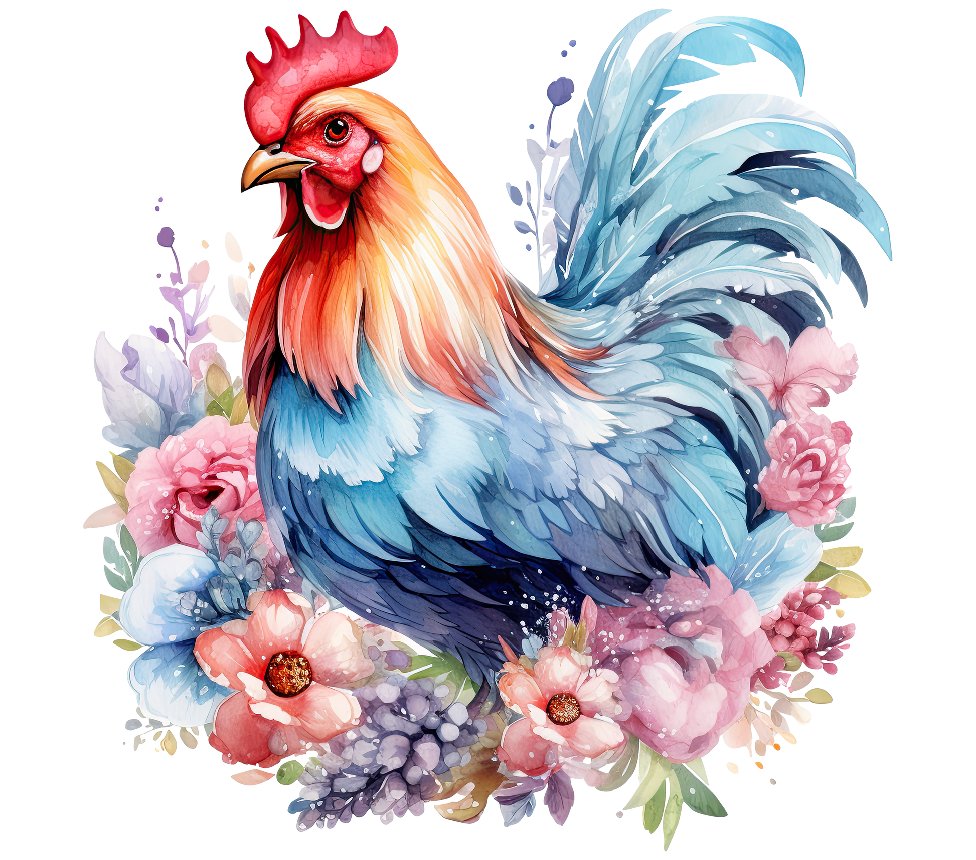 Chicken - Floral