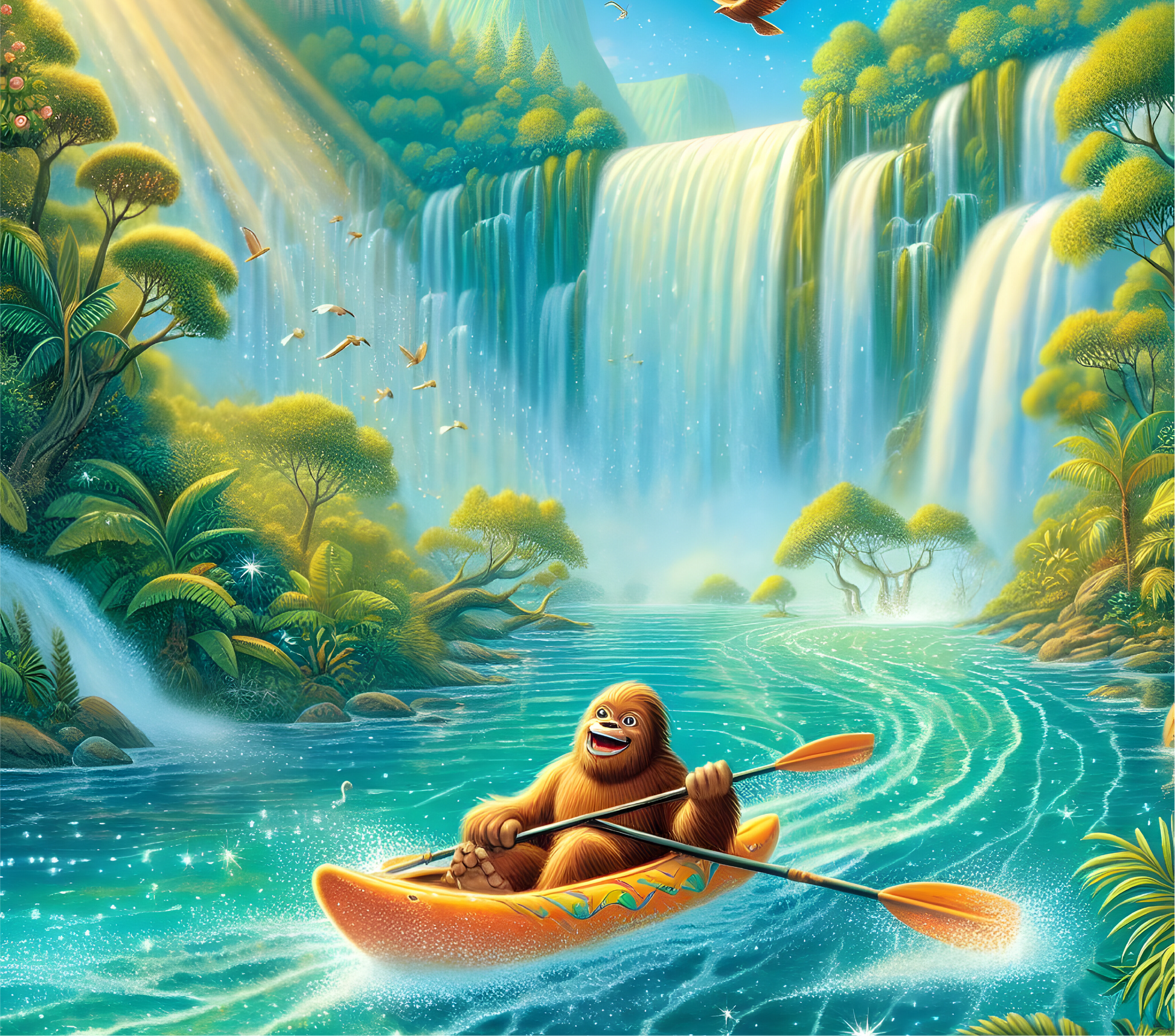 Kayacking - Big foot