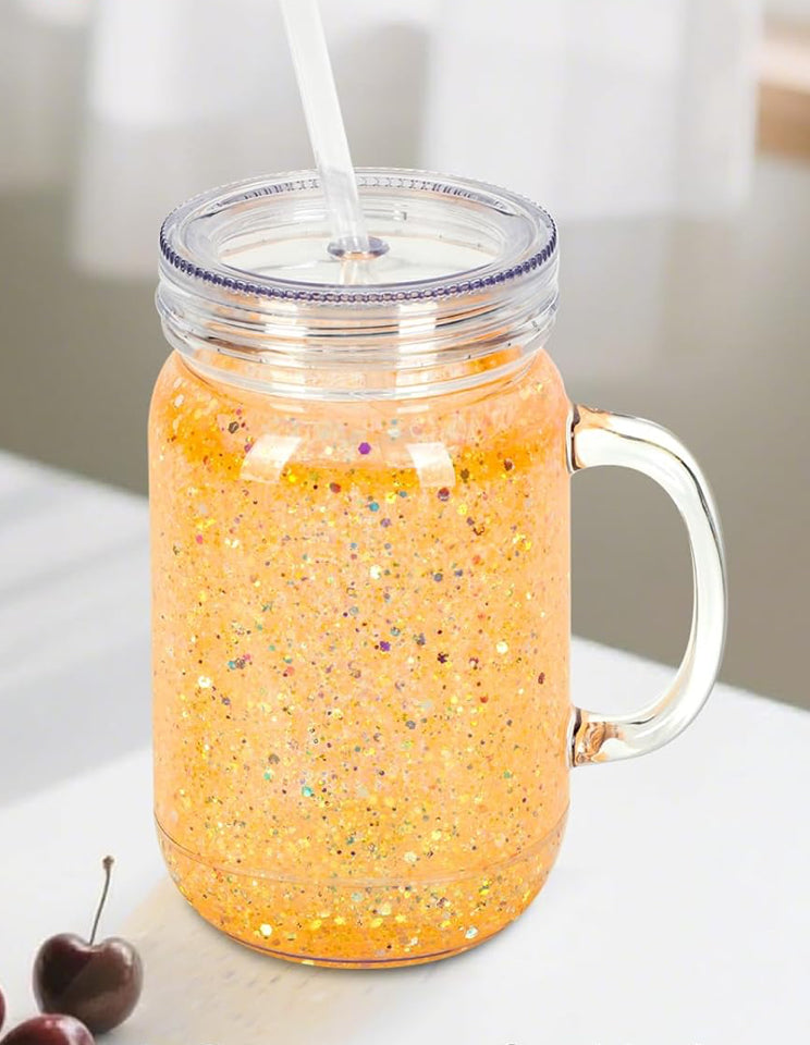 20oz with handle acrylic