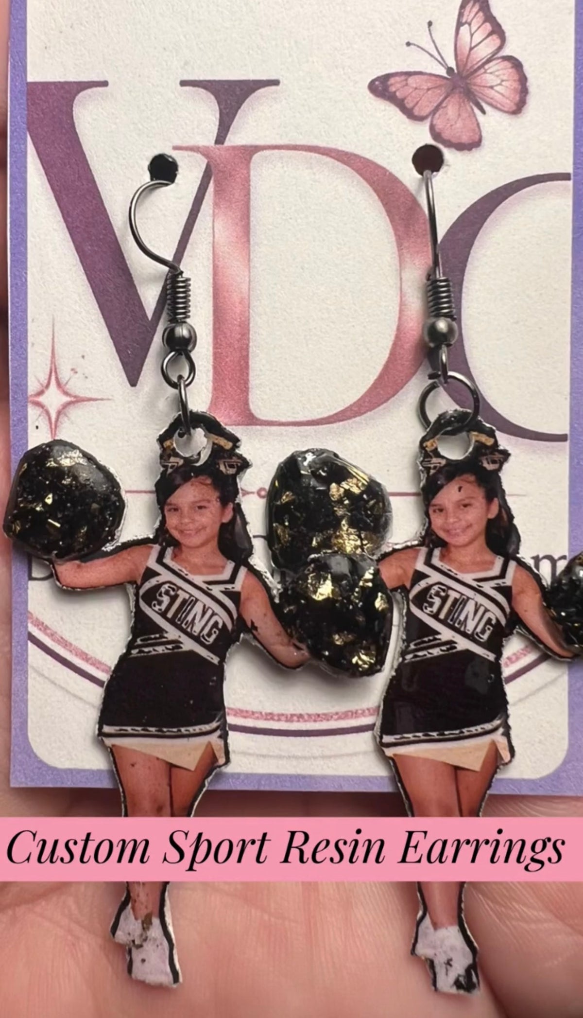 Custom Photo Earrings