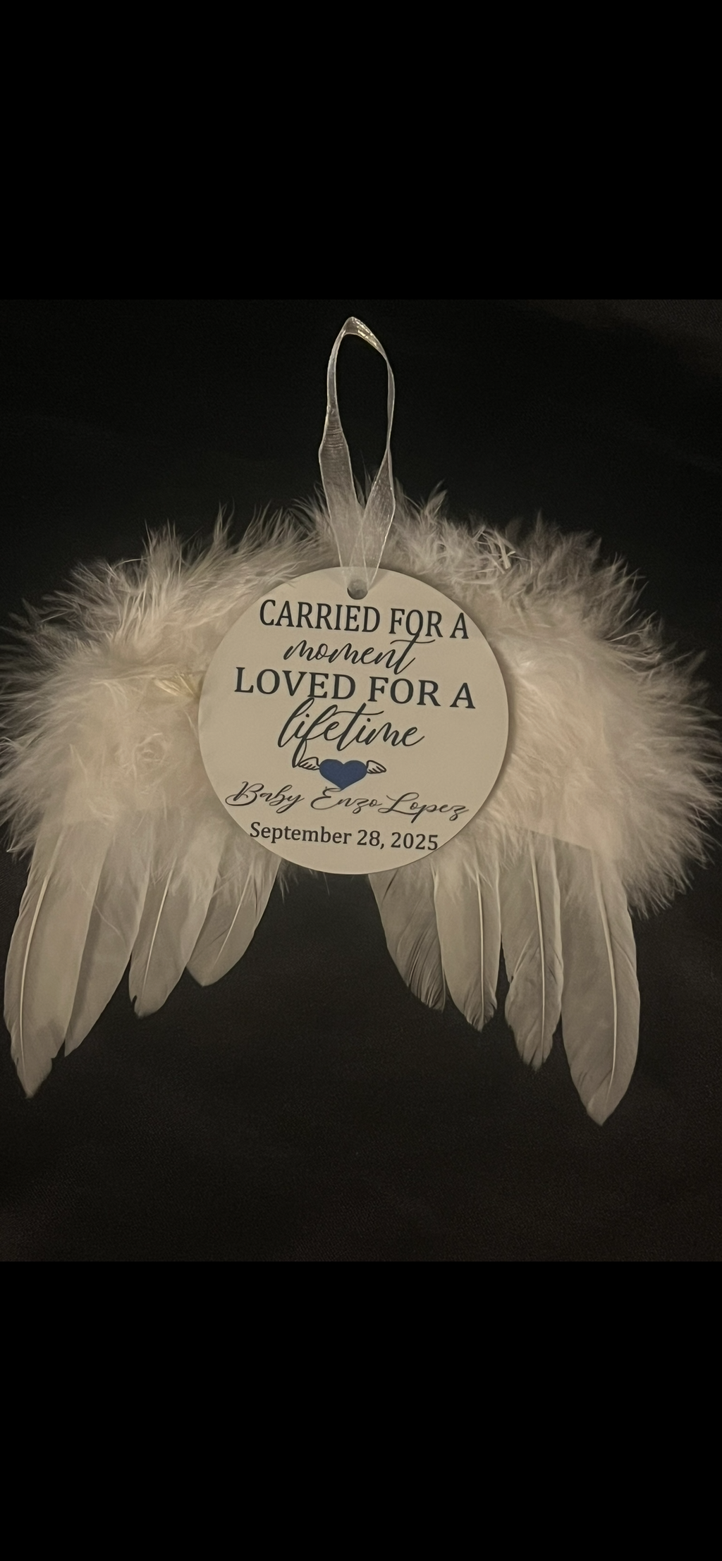 Ornaments - Memorial Angel Wings