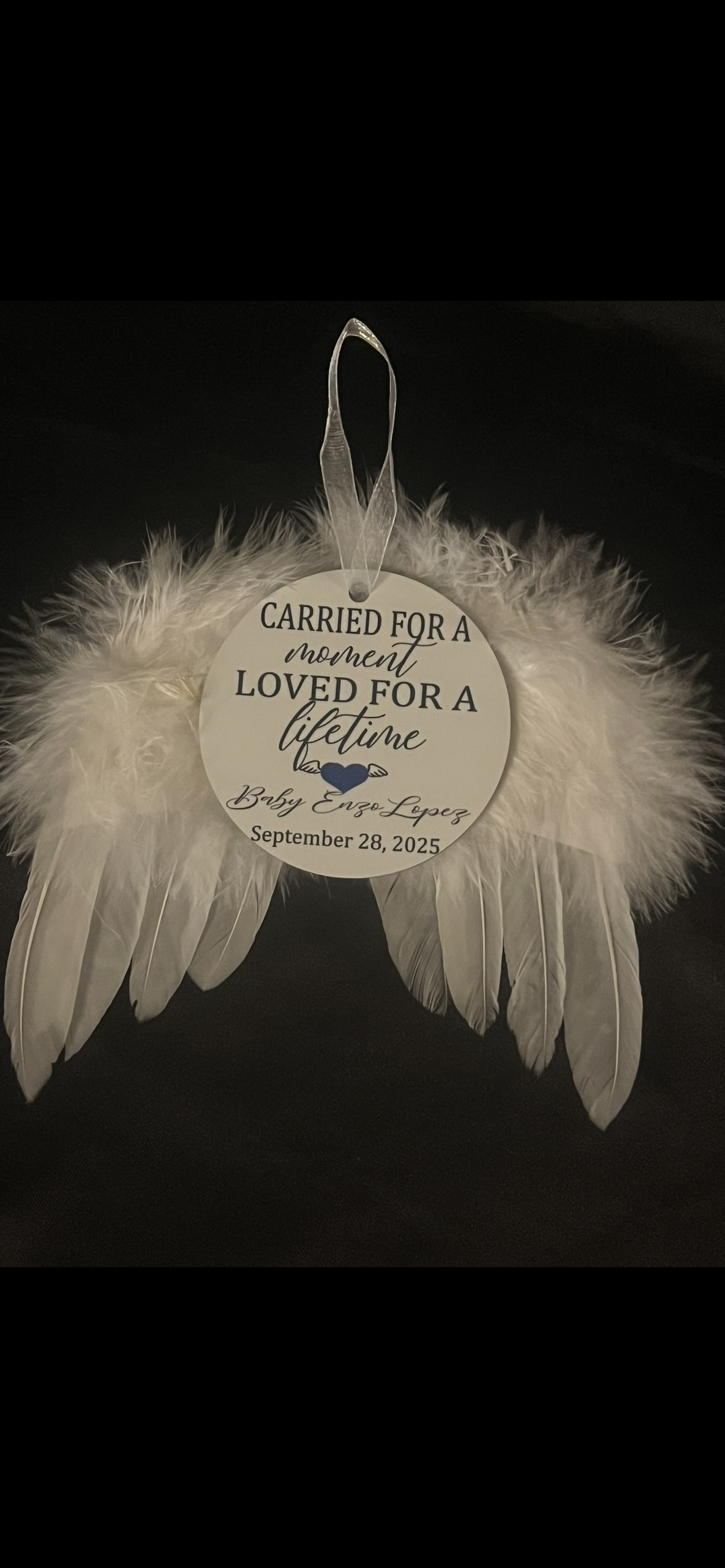 Ornaments - Memorial Angel Wings