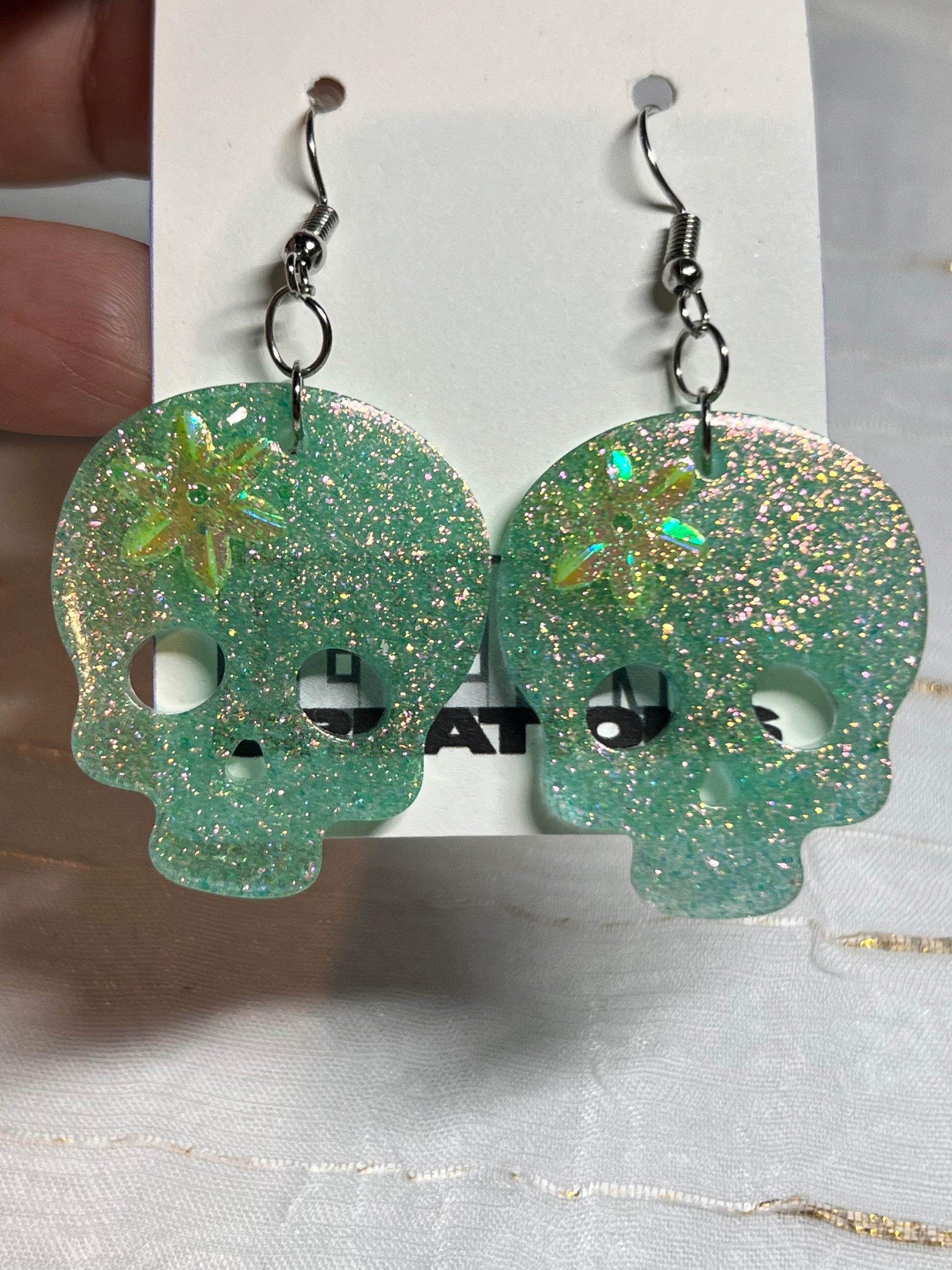 Handmade Resin Earrings