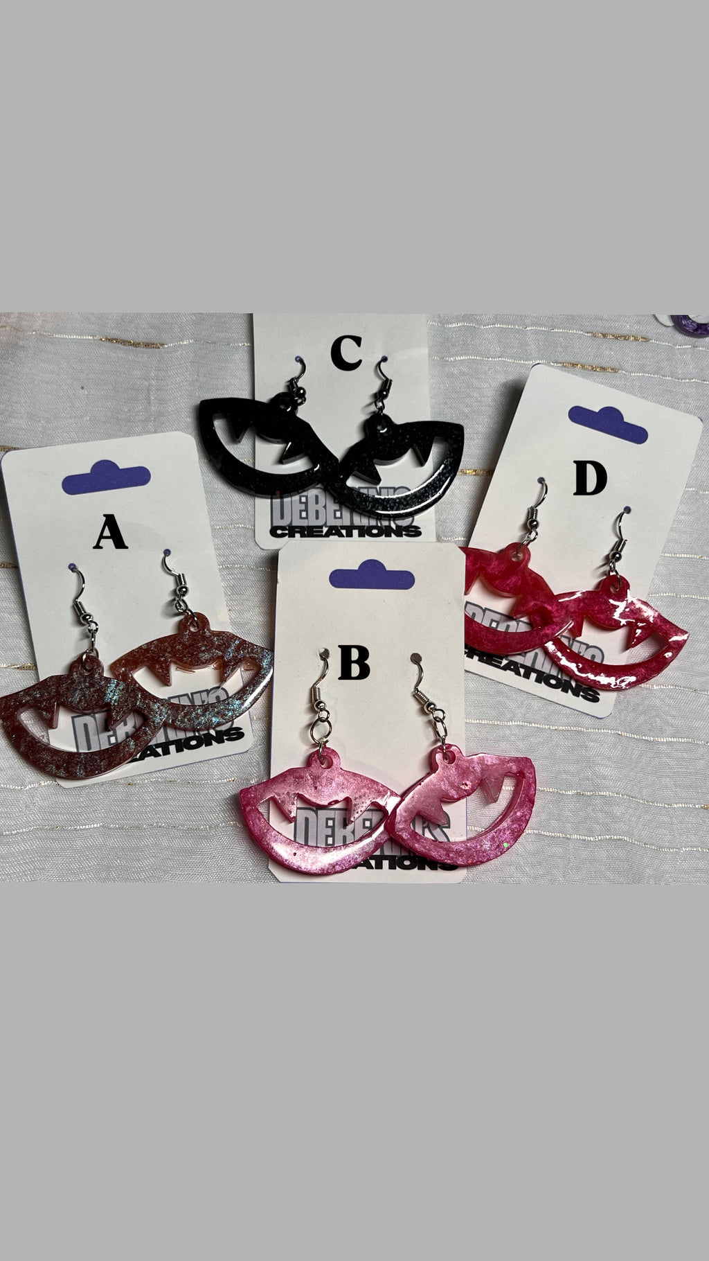 Handmade Resin Earrings