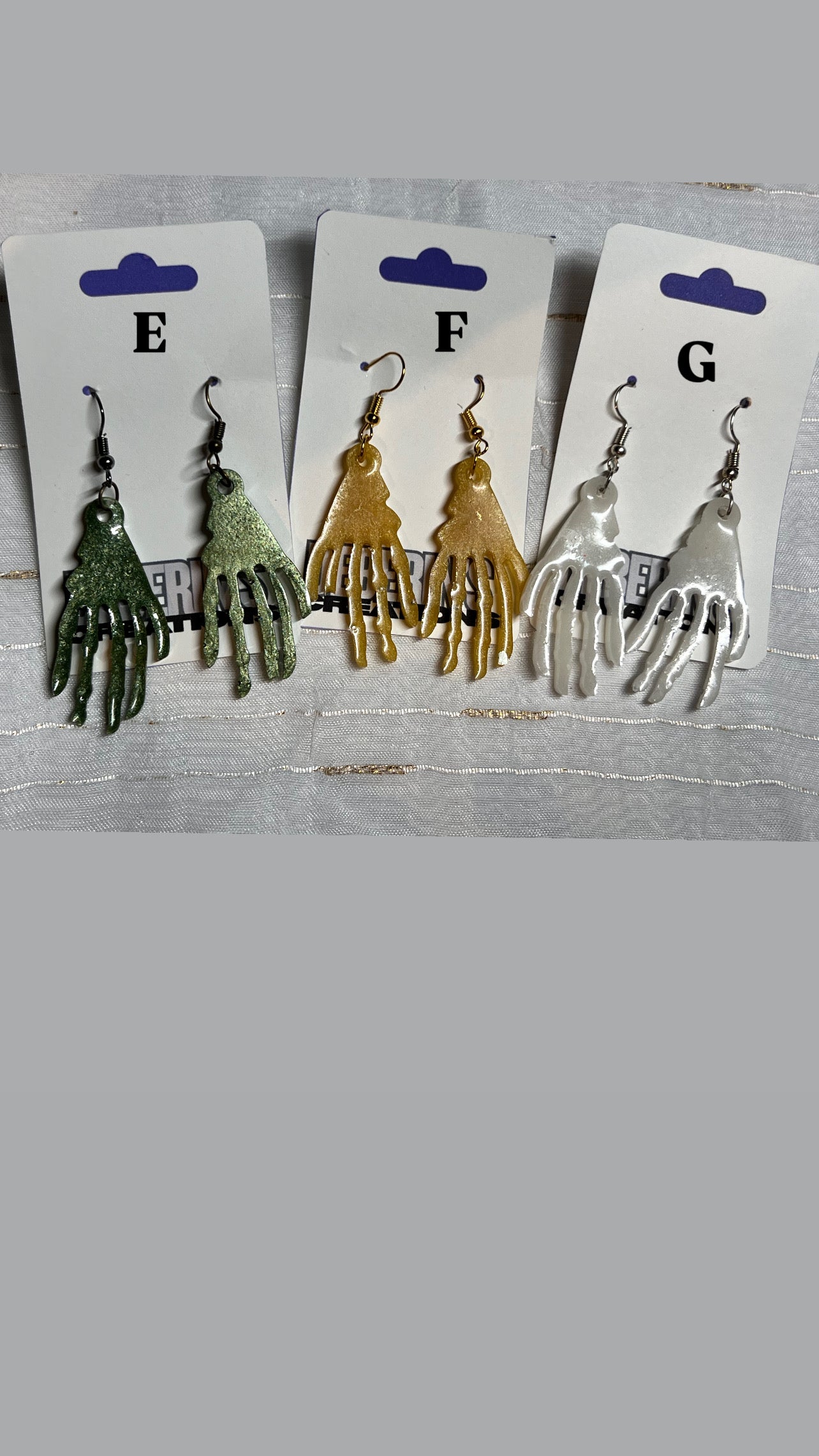 Handmade Resin Earrings