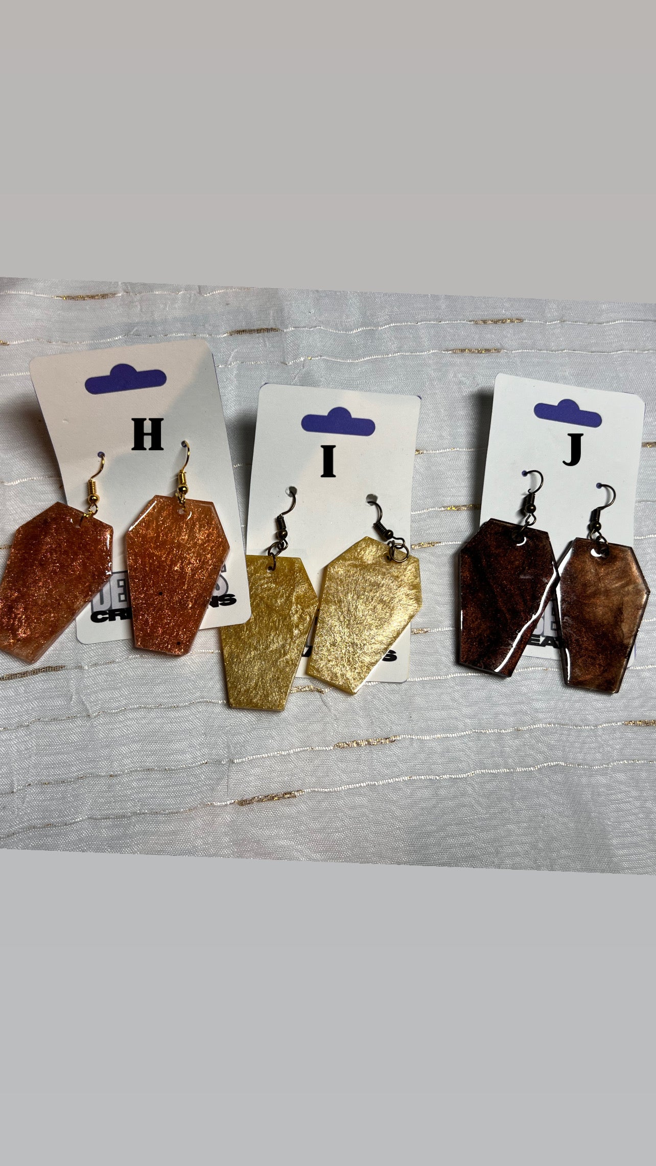 Handmade Resin Earrings