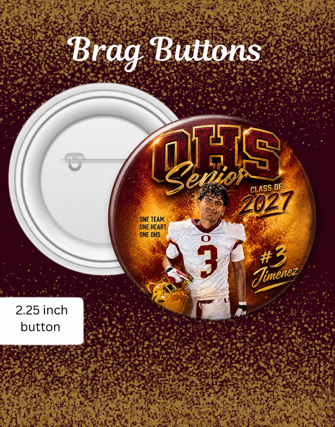 Player Brag Button