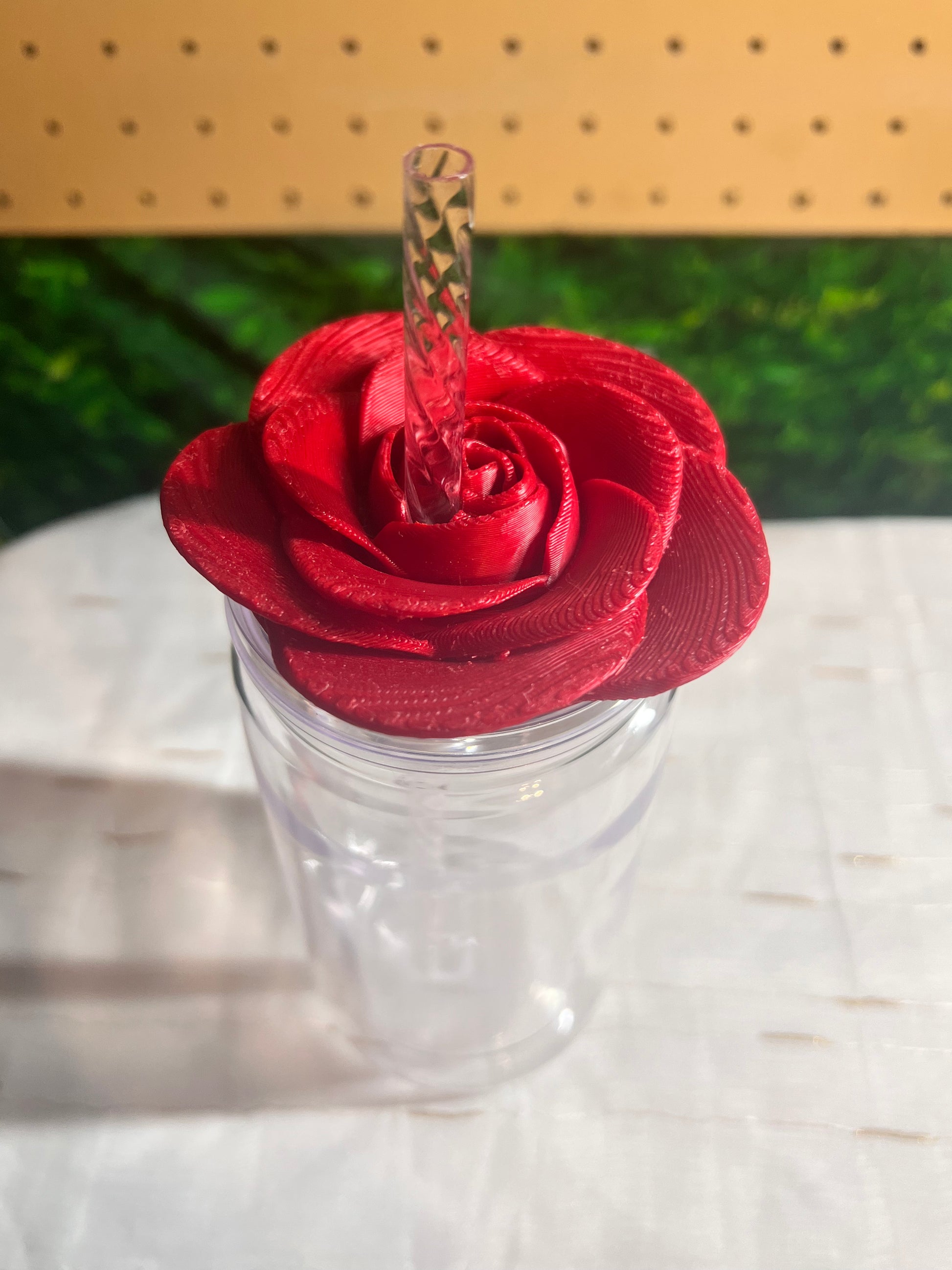 Red Rose topper 16oz