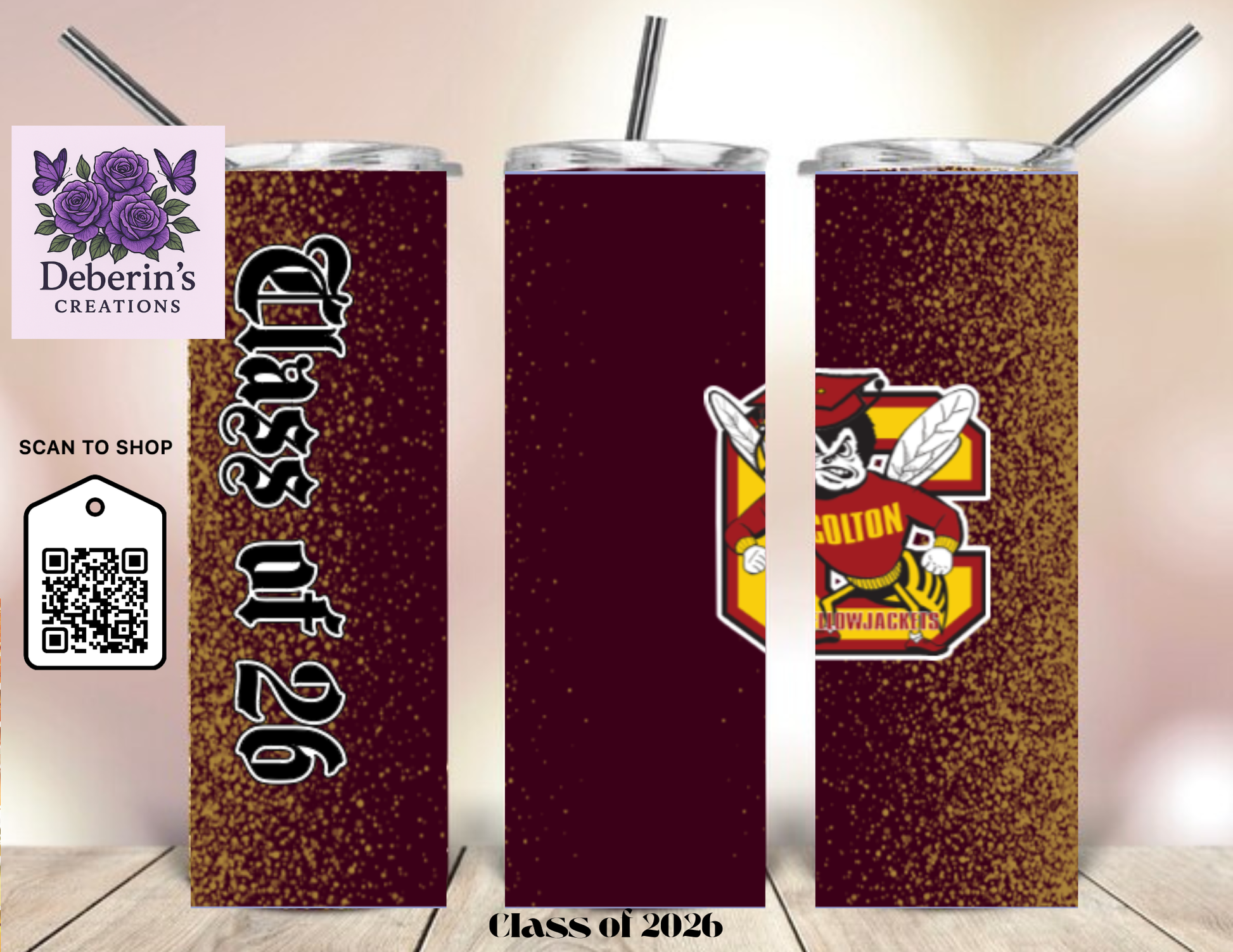 Graduation “Class of 26” Tumbler