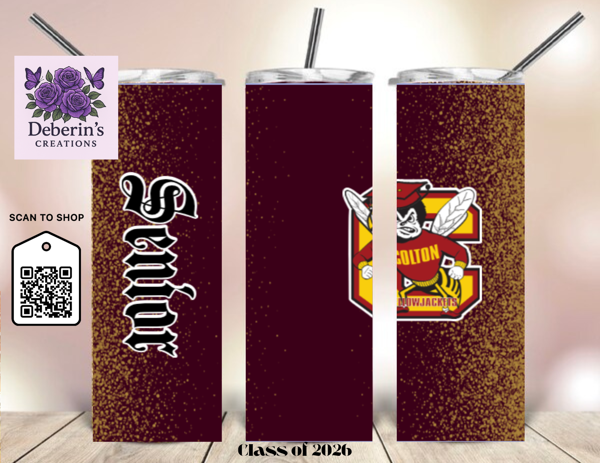 Graduation “Senior”Tumbler