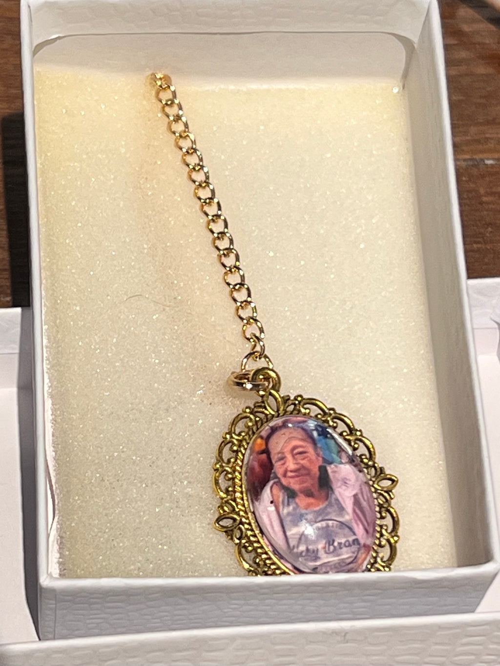 Graduation Photo Charm Tassel