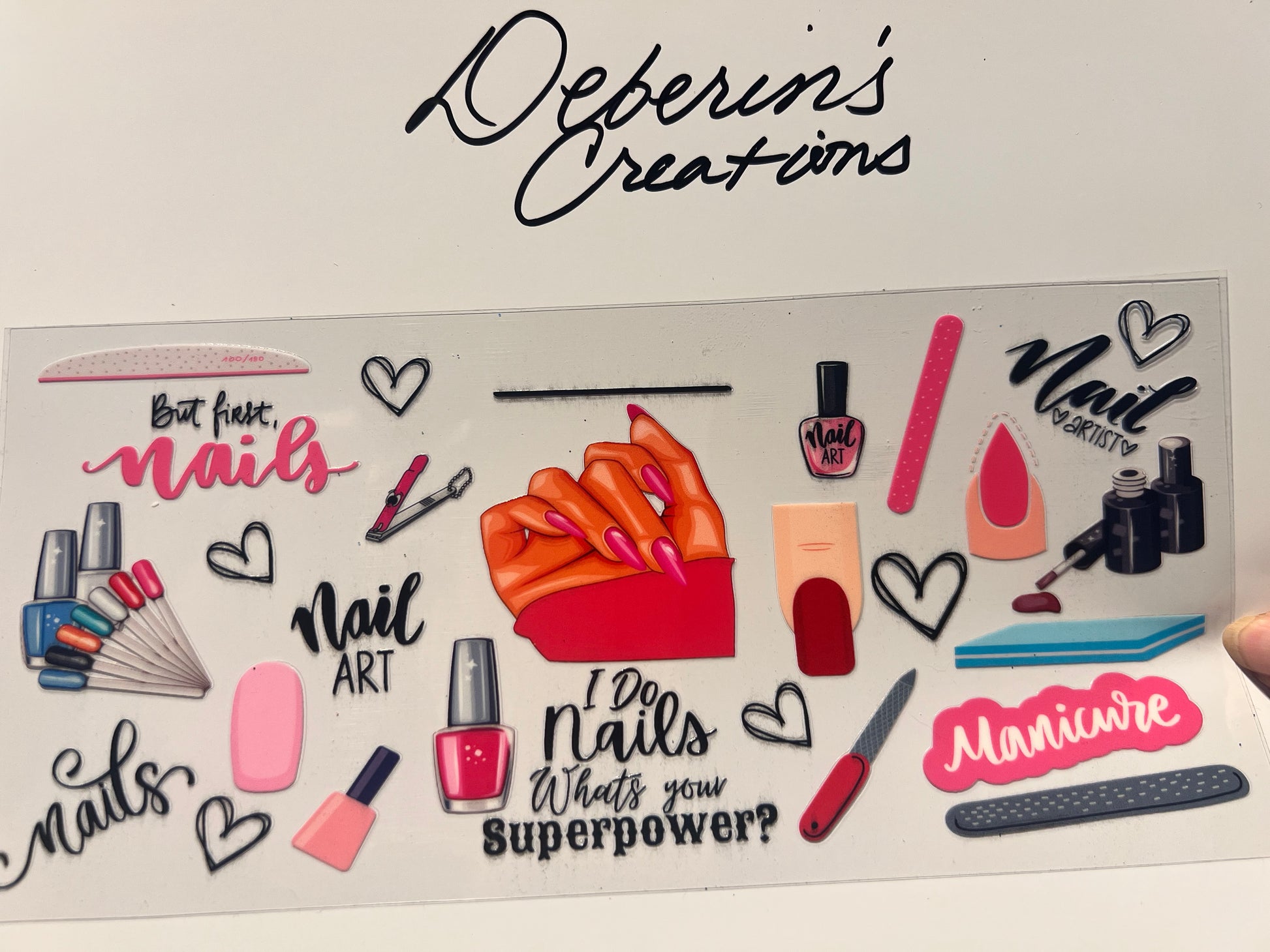 I do nails what’s your super power?