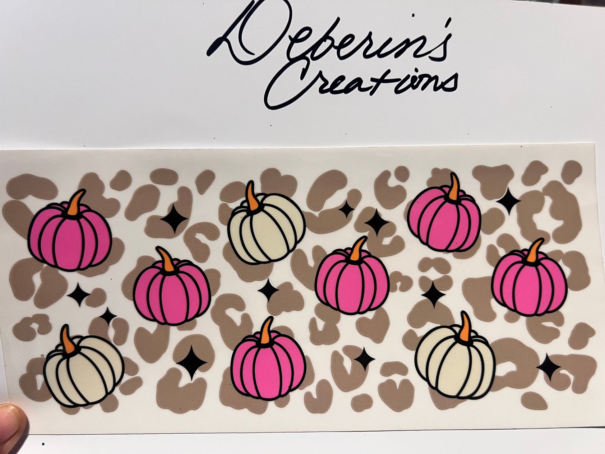 Fall - Cheetah Pumpkins