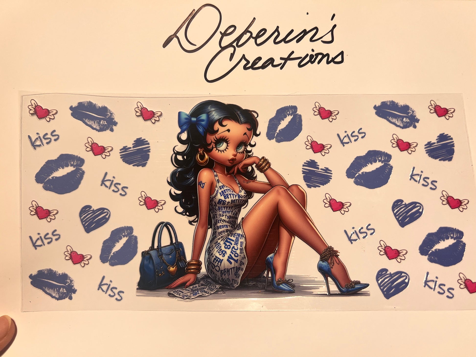 New Betty Boop Blue