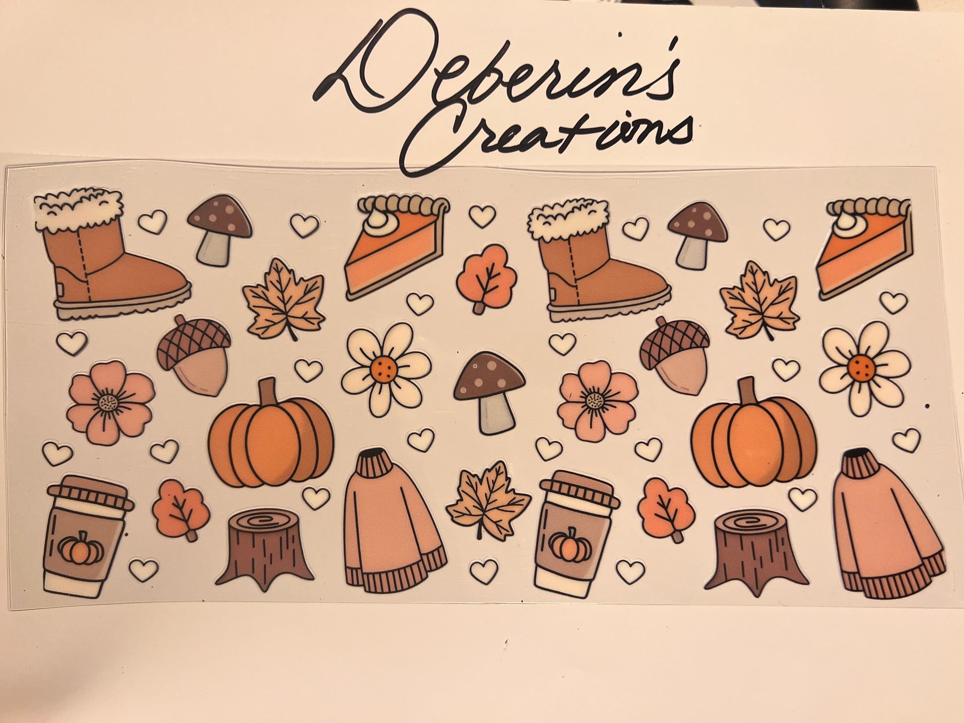 Fall - Sweater pumpkin pie boots