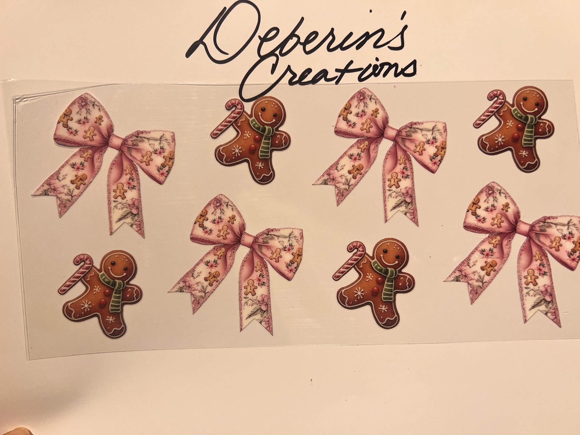 Christmas - Gingerbread bows