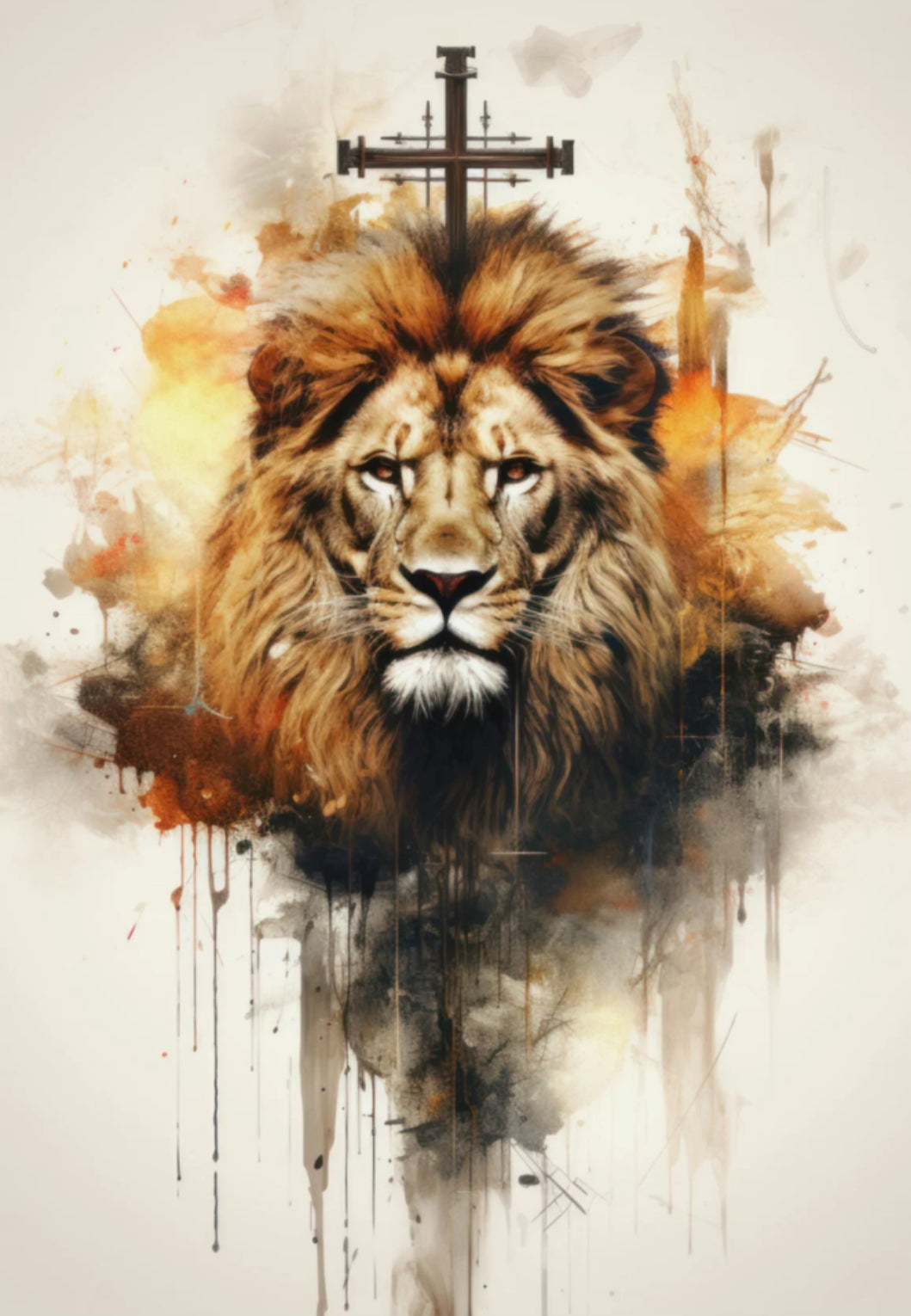 Lion cross
