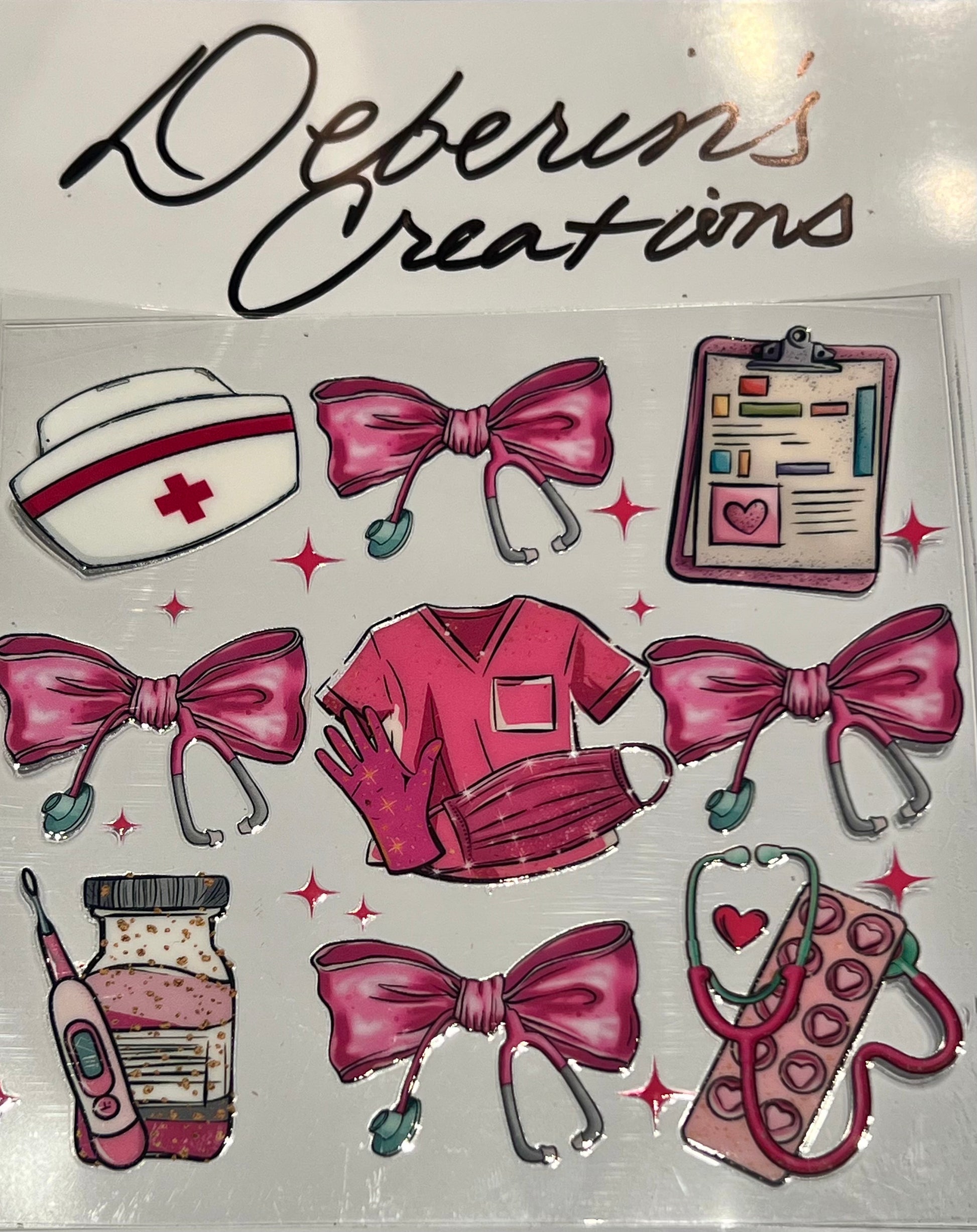 Medical - Hot Pink Nurse