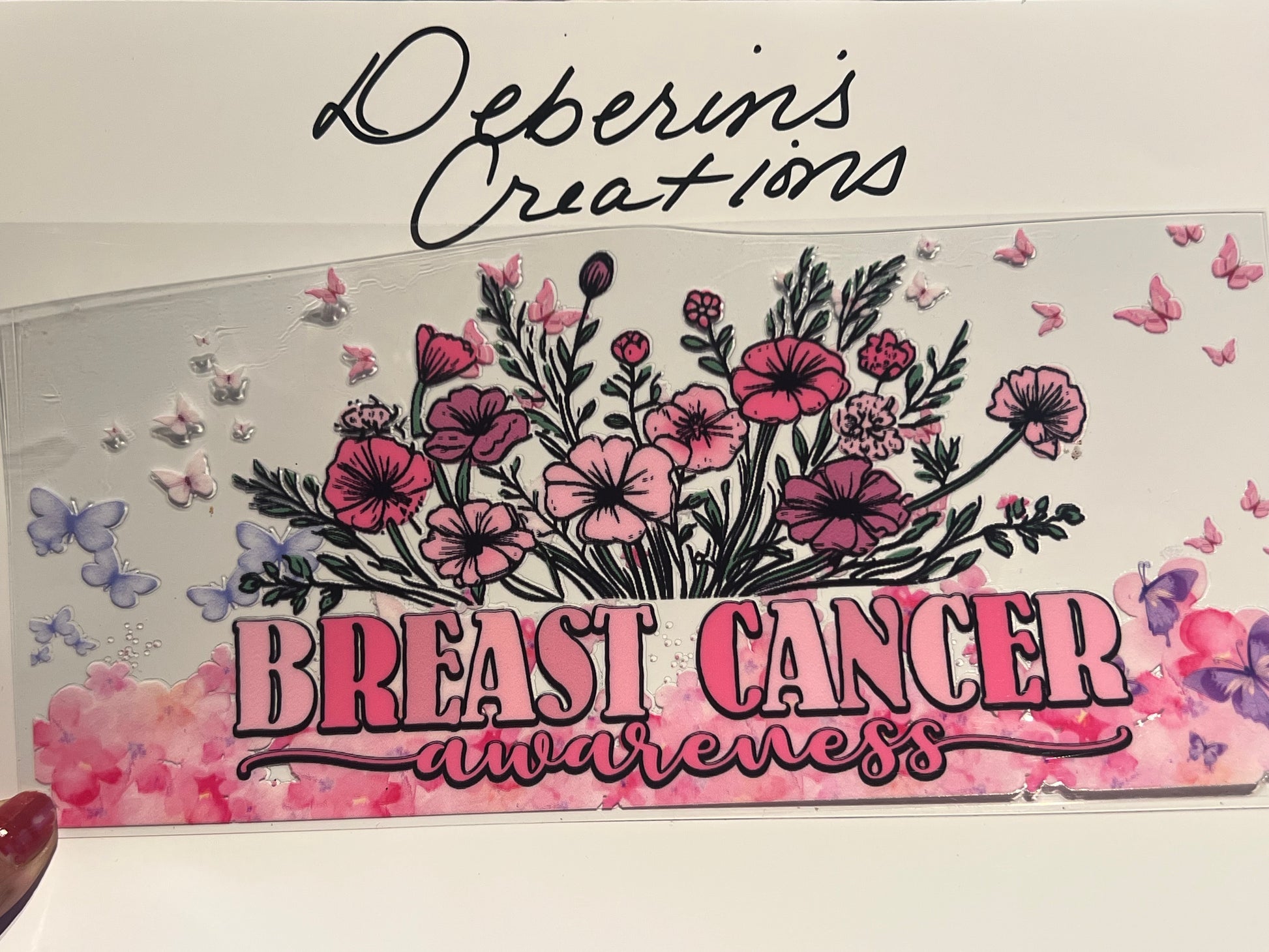 Cancer - Breast Cancer Awareness Floral