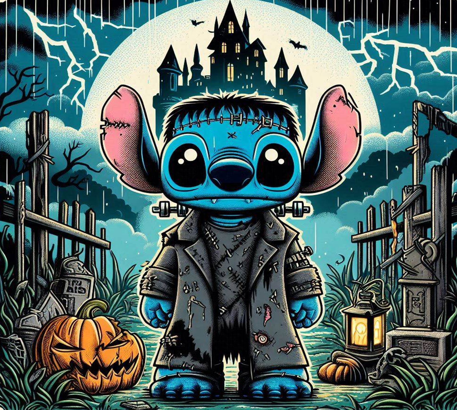 Halloween - Blue Monster