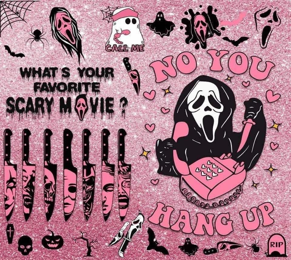 Halloween - PInk No you hang up