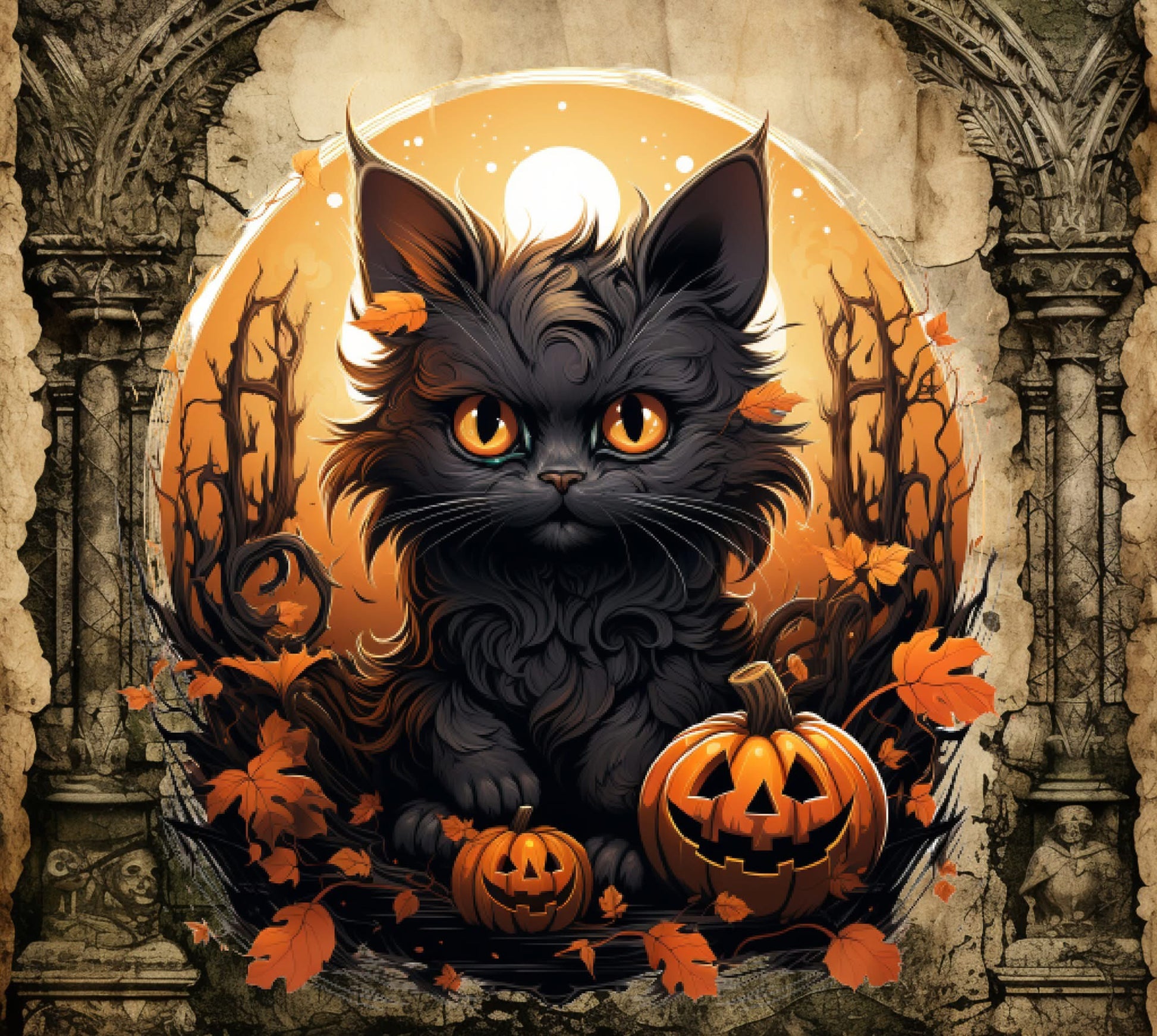 Halloween - Black cat 1