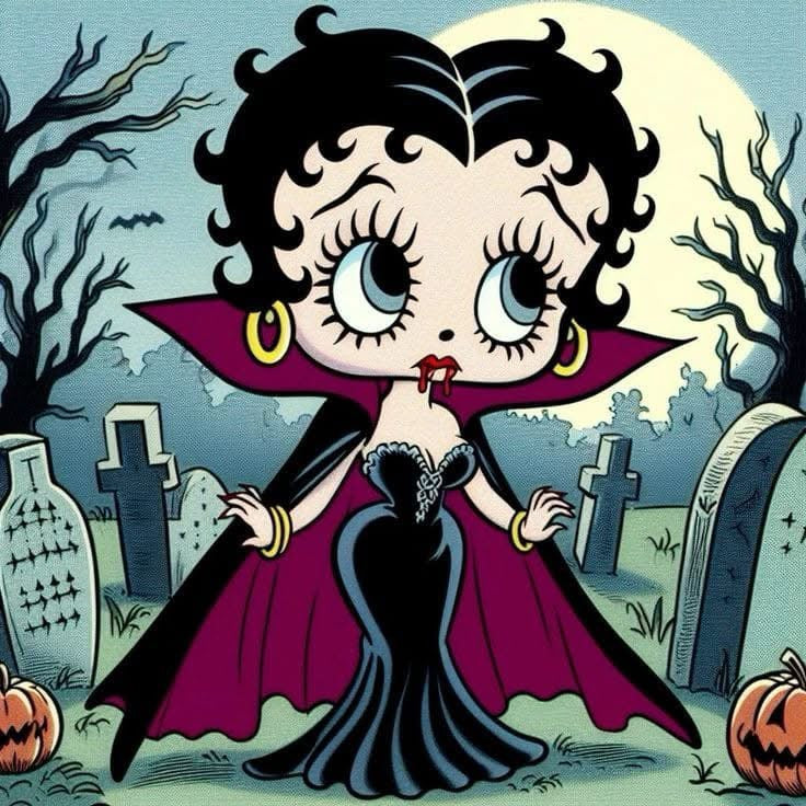 Halloween - Betty Bop Vampire