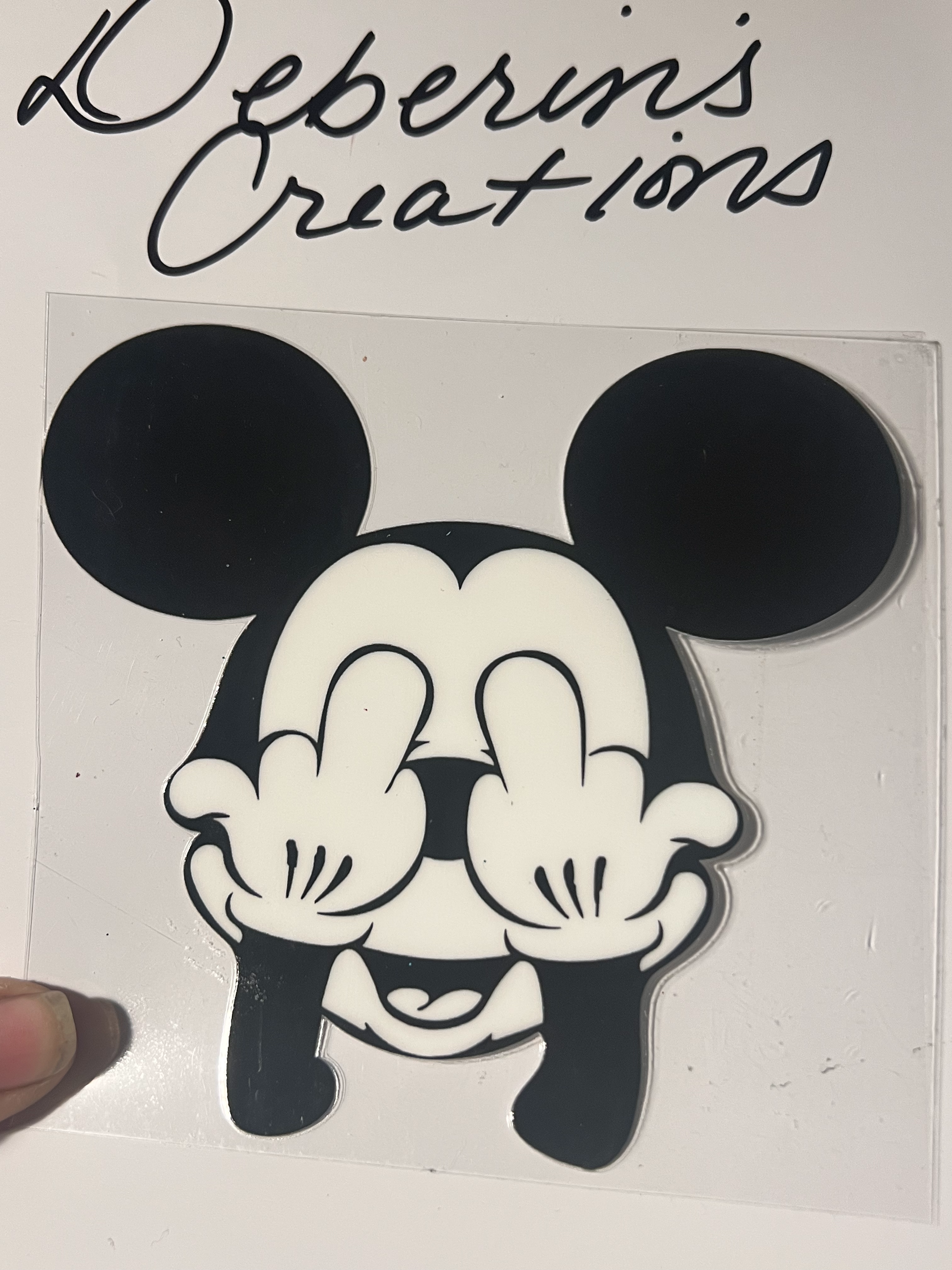 Character - Middle Finger