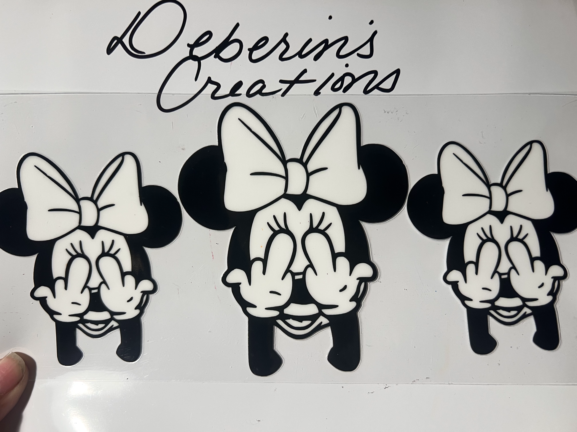 Character - Middle Finger Girl