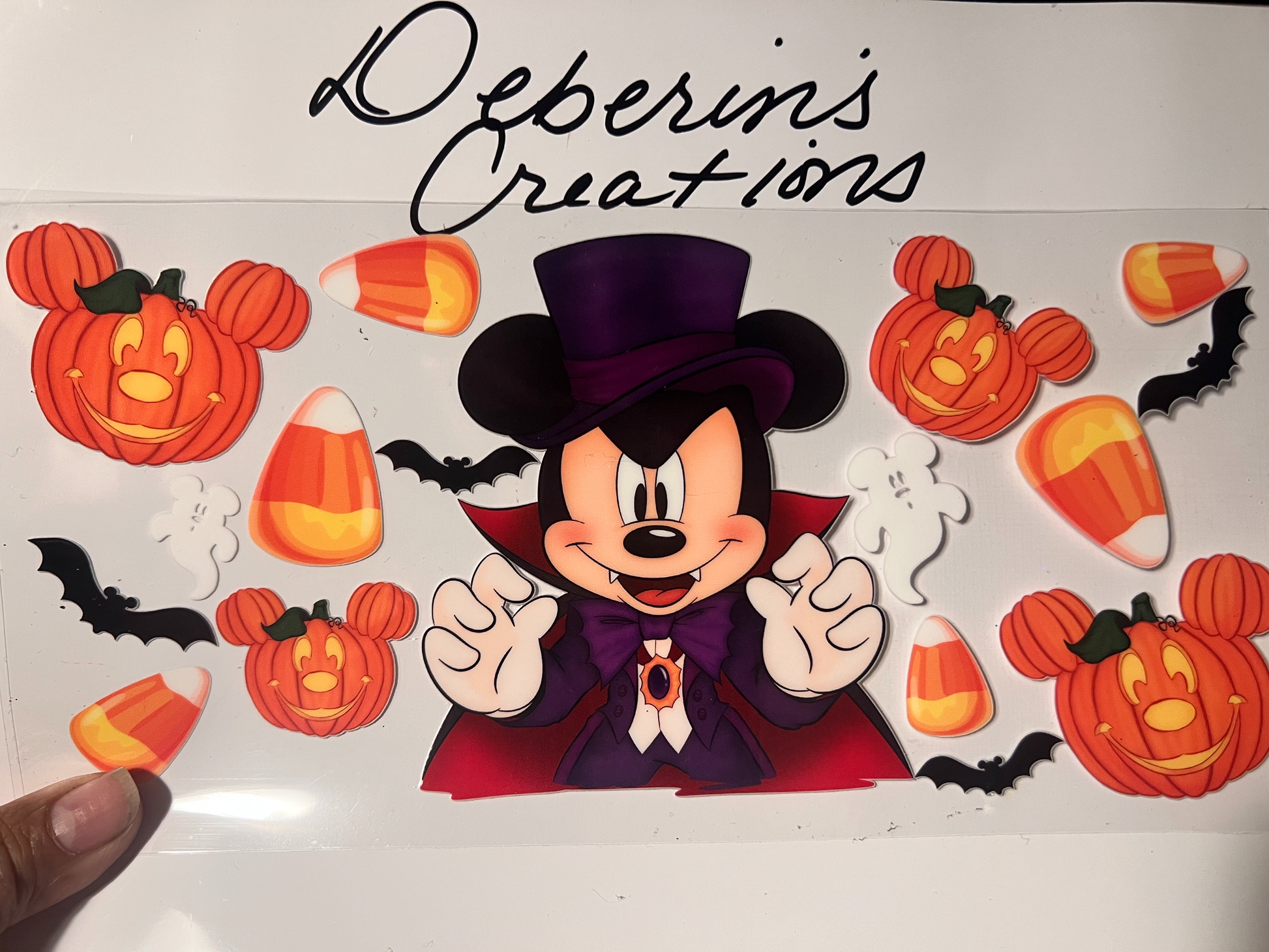 Halloween - Candy Corn Dracula