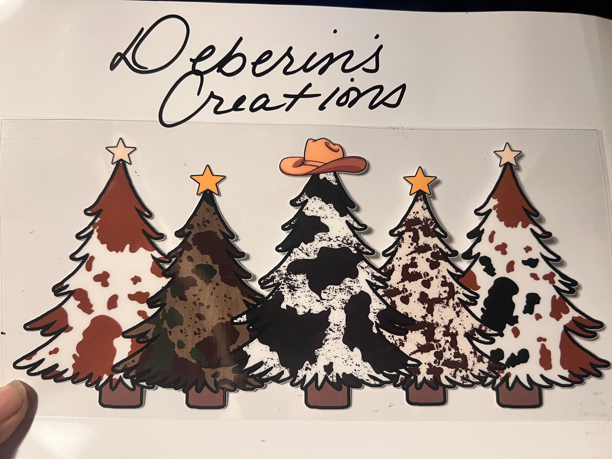 Christmas - Country Xmas trees