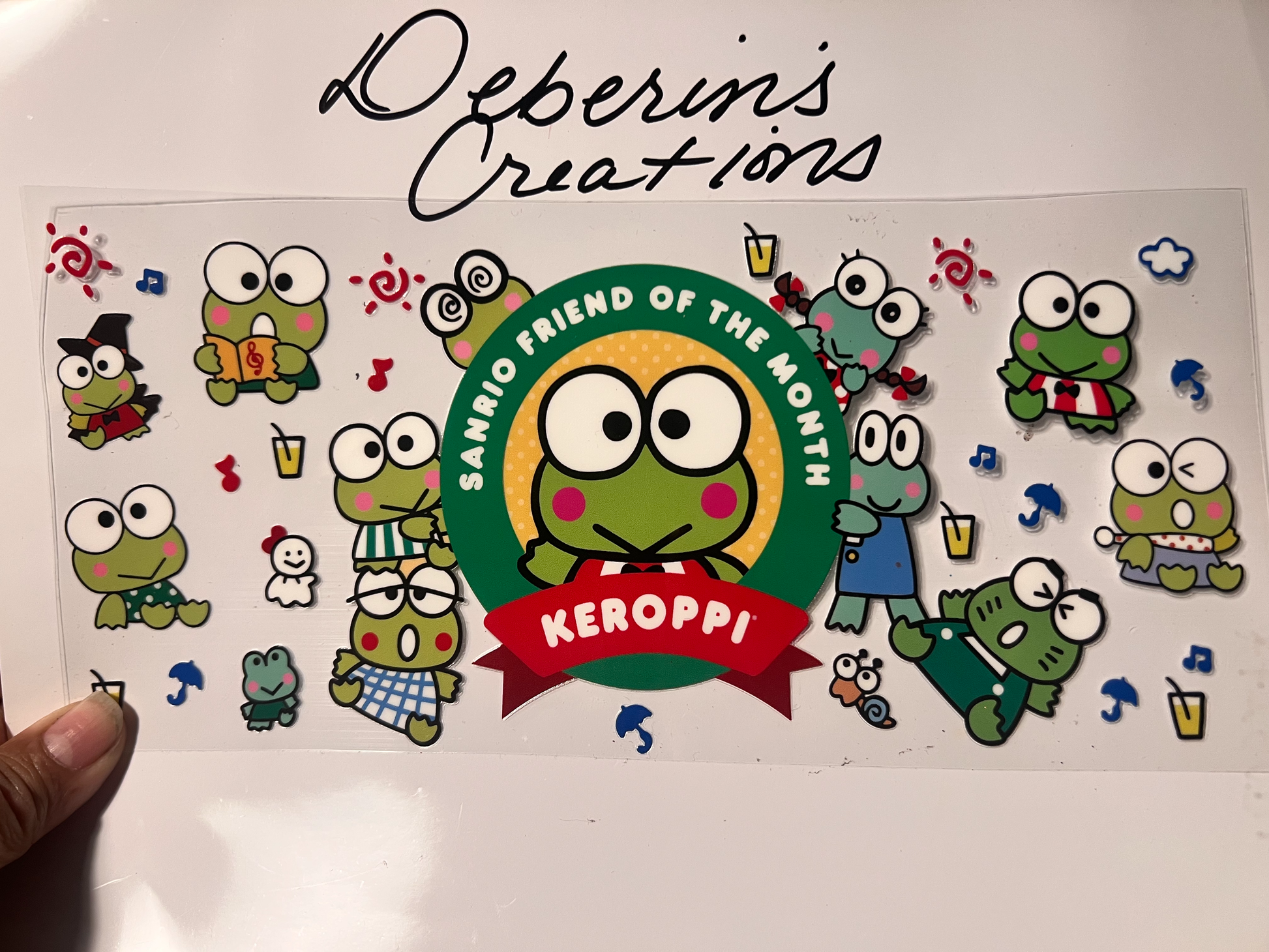 Character - Green Frog Of the month